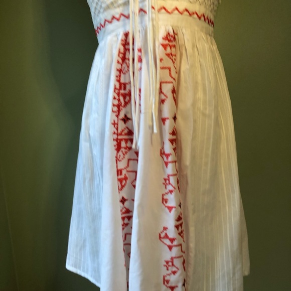 Easley Latticework Crosstitched  Strappy Dress - Picture 3 of 15